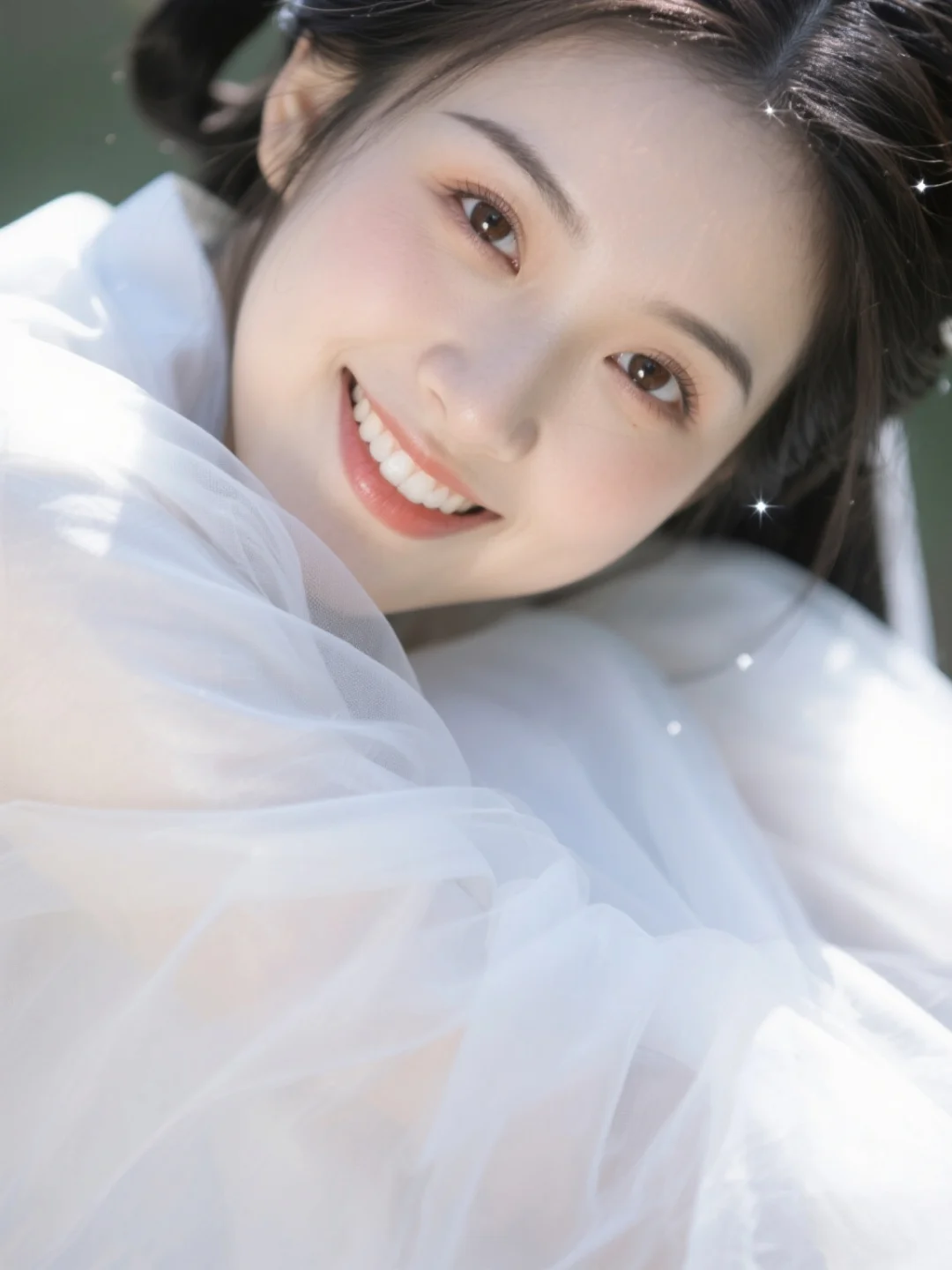 永远要相信白色素衣给人的清纯感