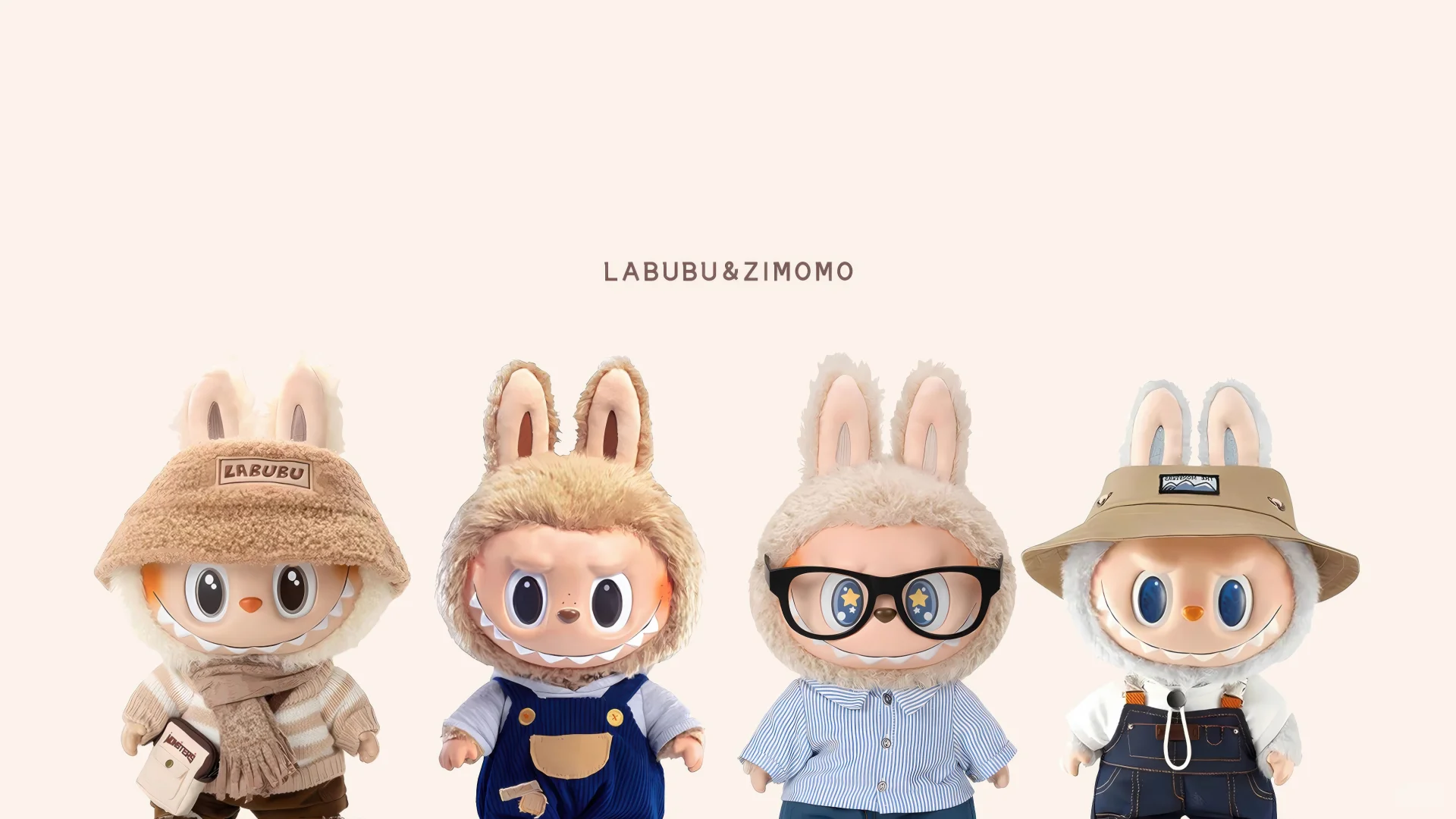 电脑分区壁纸｜Labubu