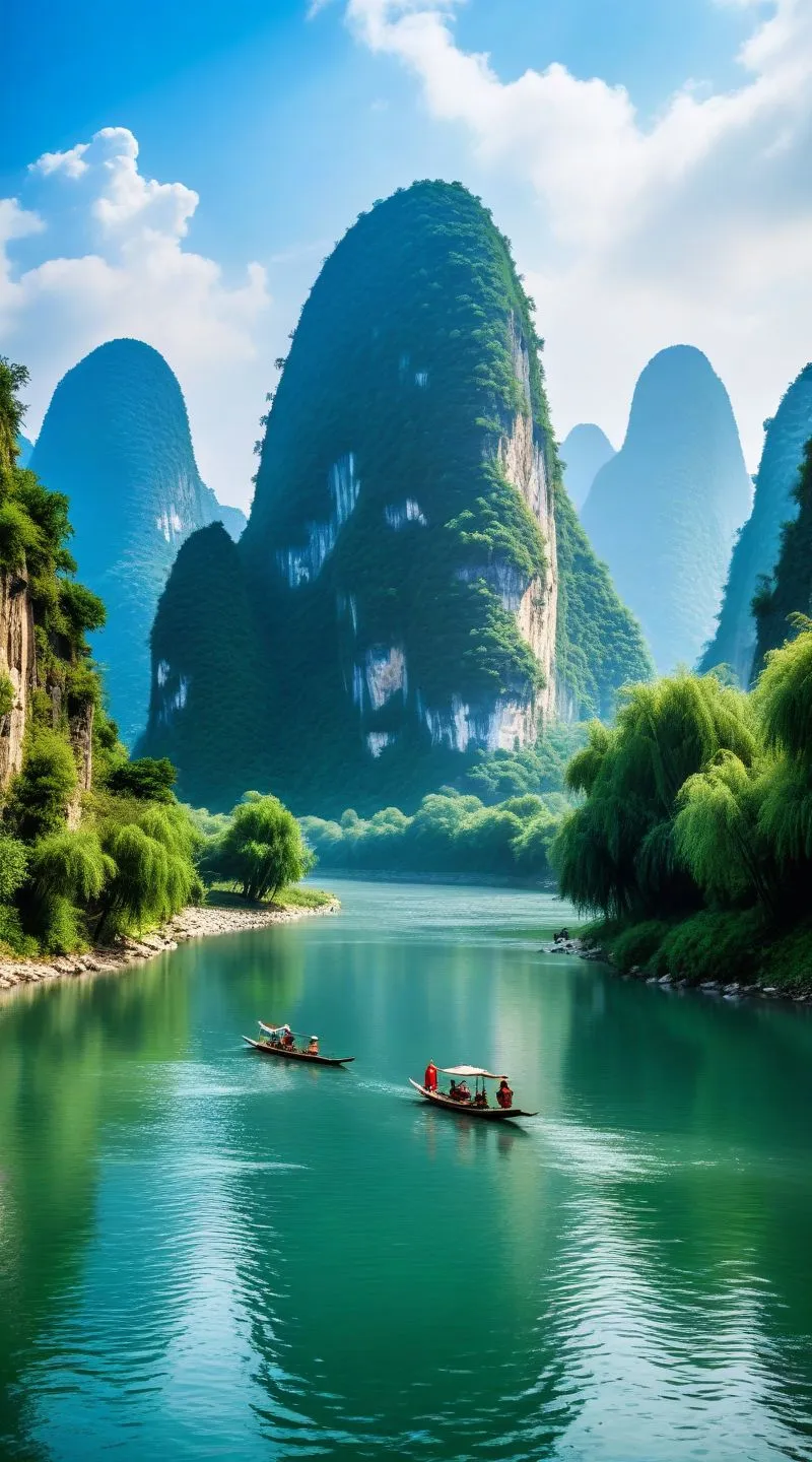 风景美人亦美景美人美心情美