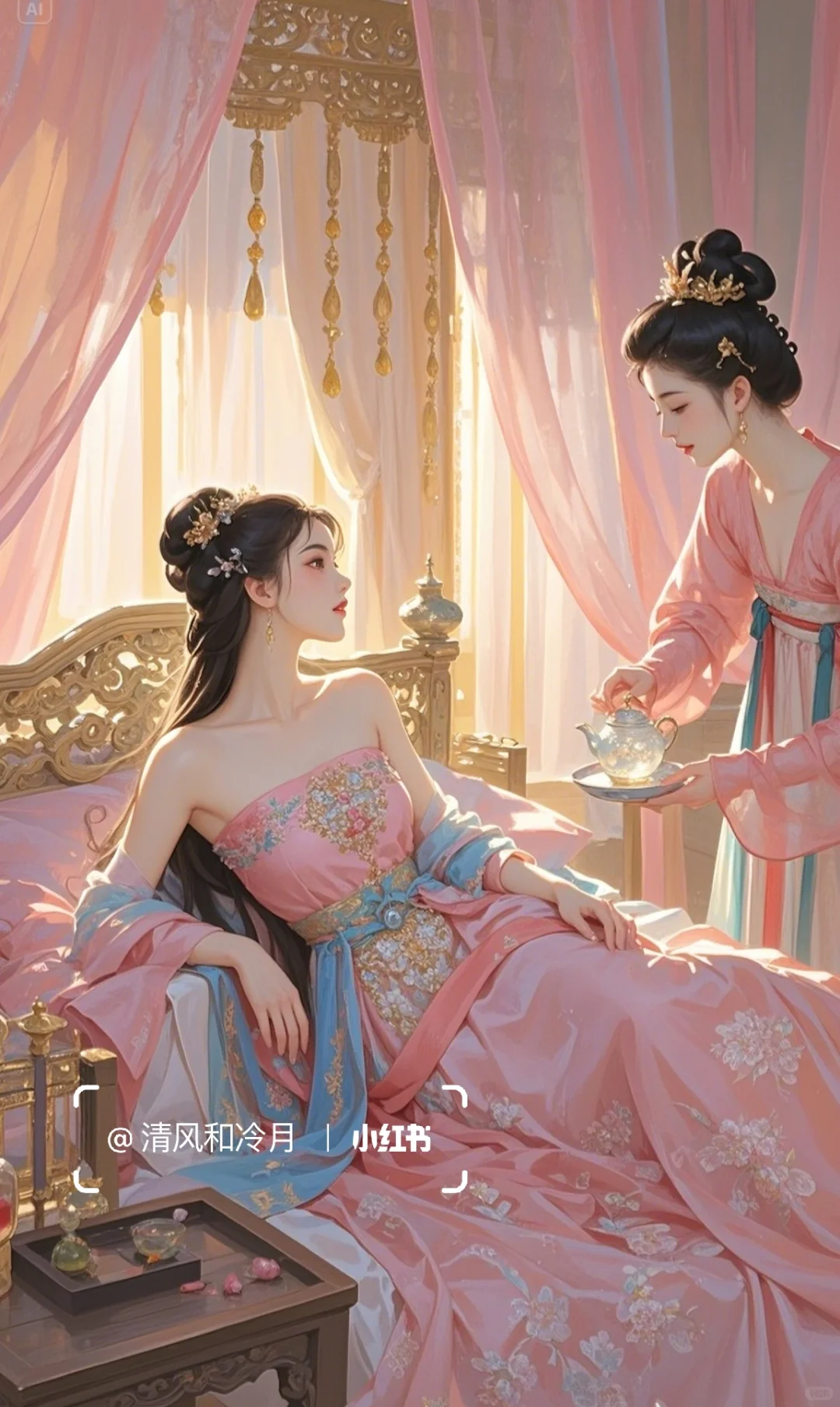 独坐黄昏谁是伴，紫薇花对紫薇郎。