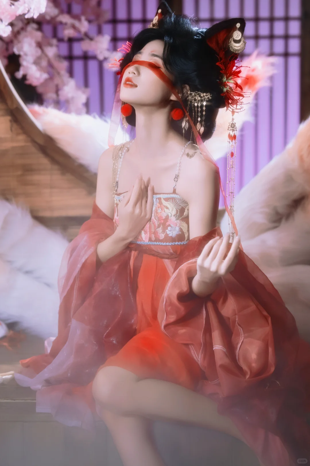 💦救命！谁懂啊！在水边拍到了封神妲己～
