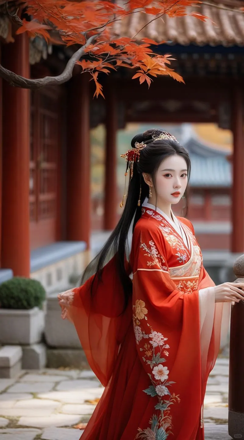 风景美人亦美景美人美心情美