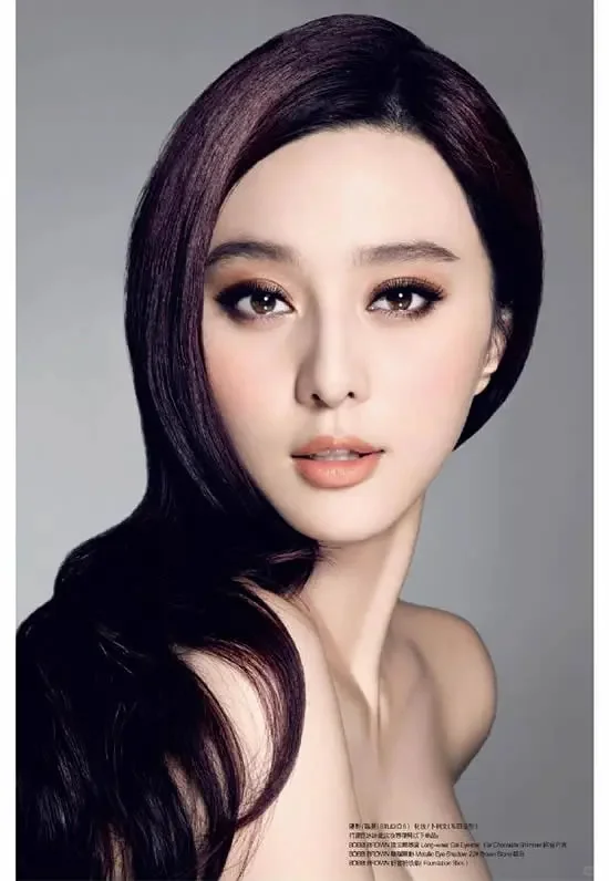 范冰冰｜肤如凝脂，唇若点樱。
