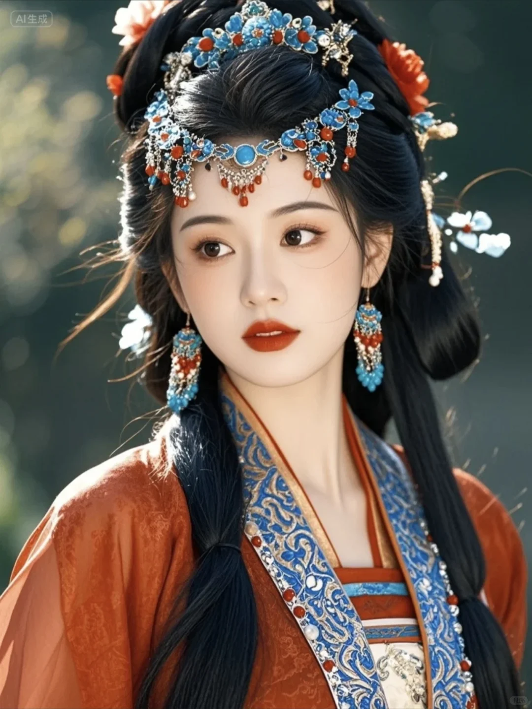 古装美人，美到窒息~AI合成