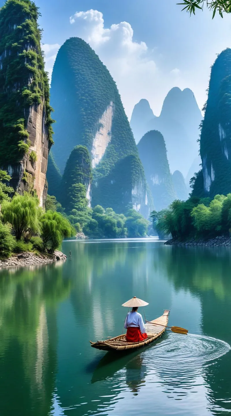 风景美人亦美景美人美心情美