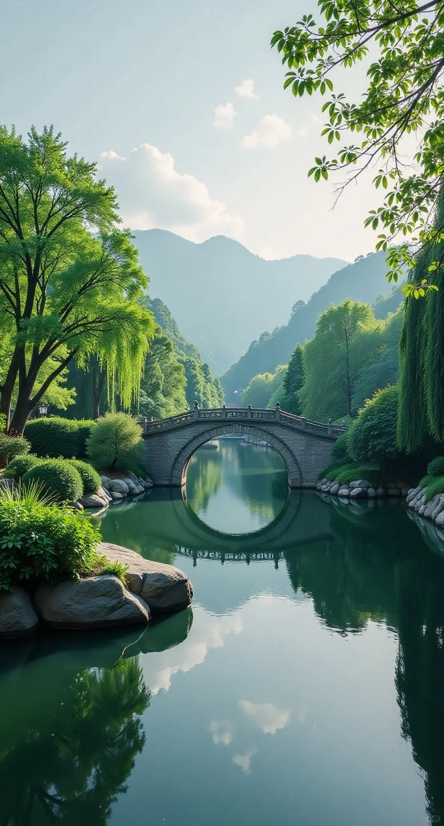 风景美人亦美景美人美心情美