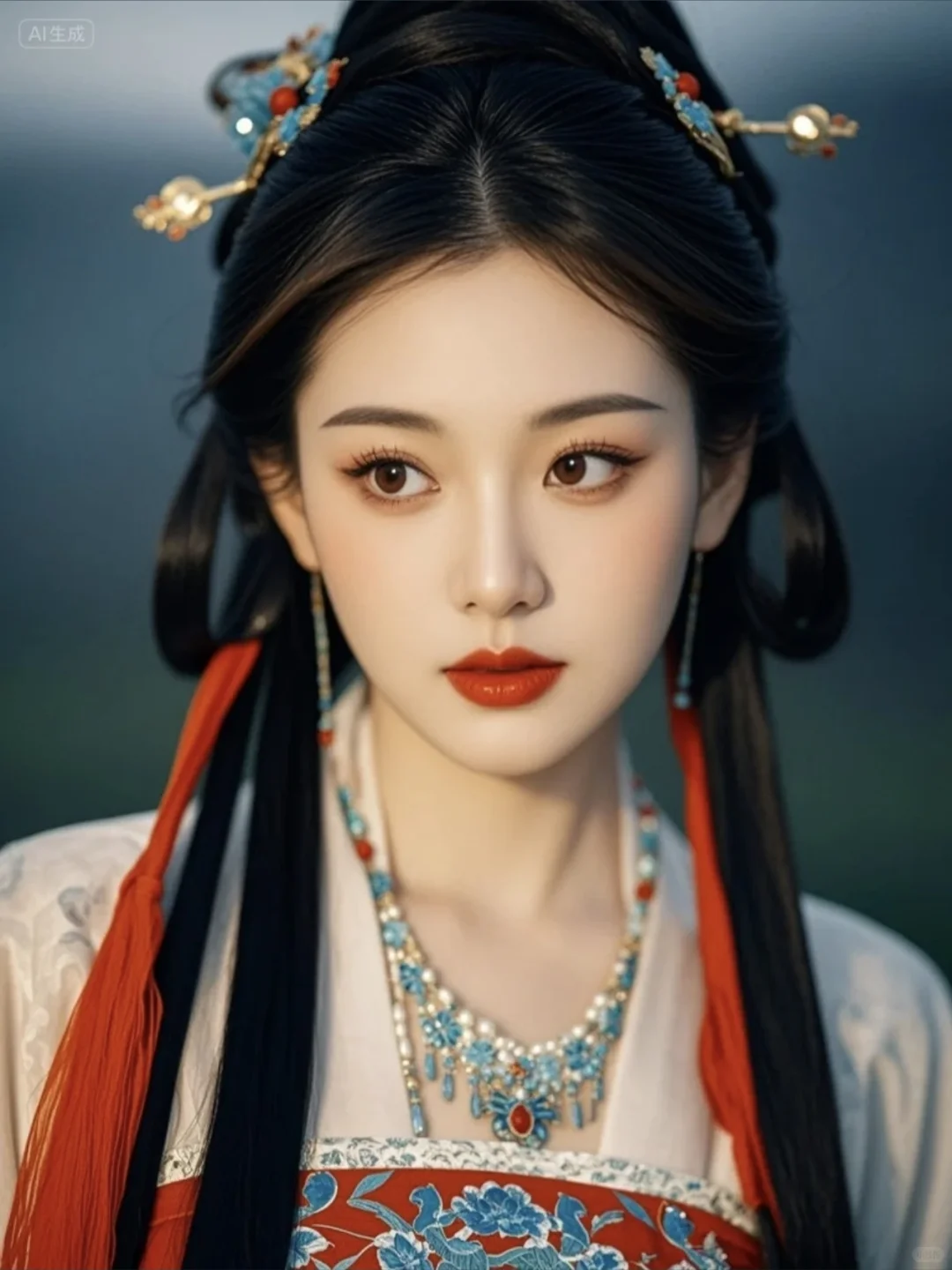 古装美人，美到窒息~AI合成