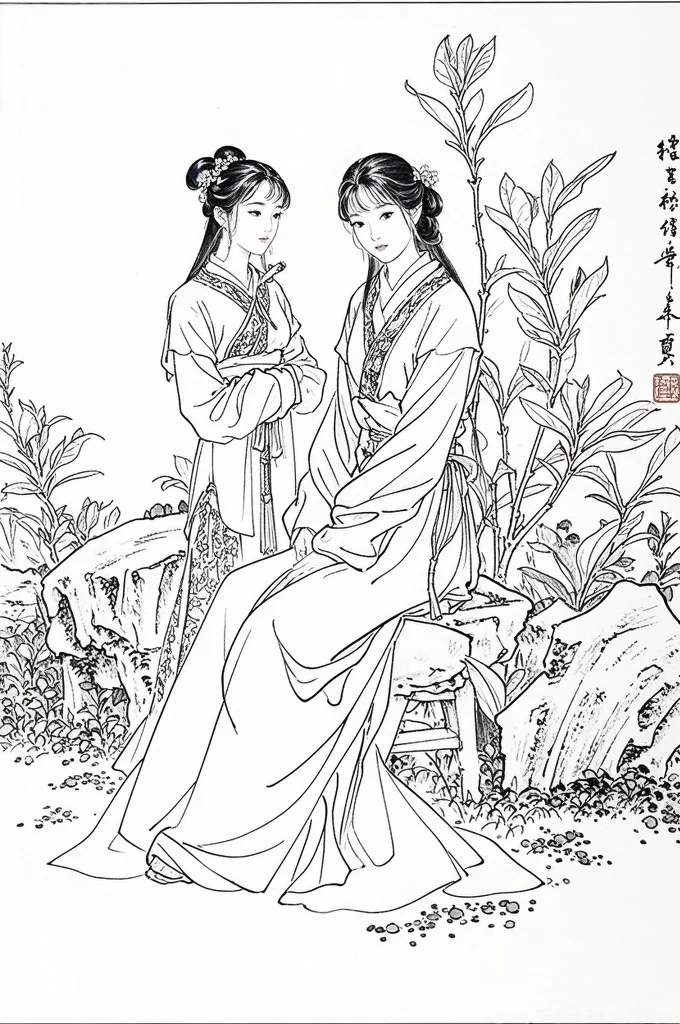 ✨零基础也能画！手把手教你画出古典美人
