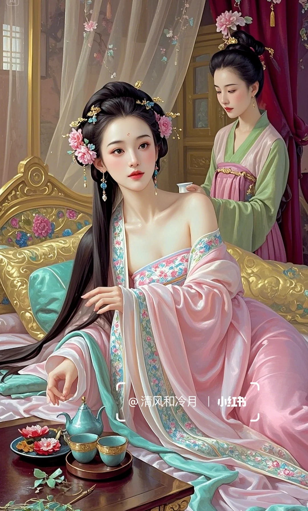 独坐黄昏谁是伴，紫薇花对紫薇郎。