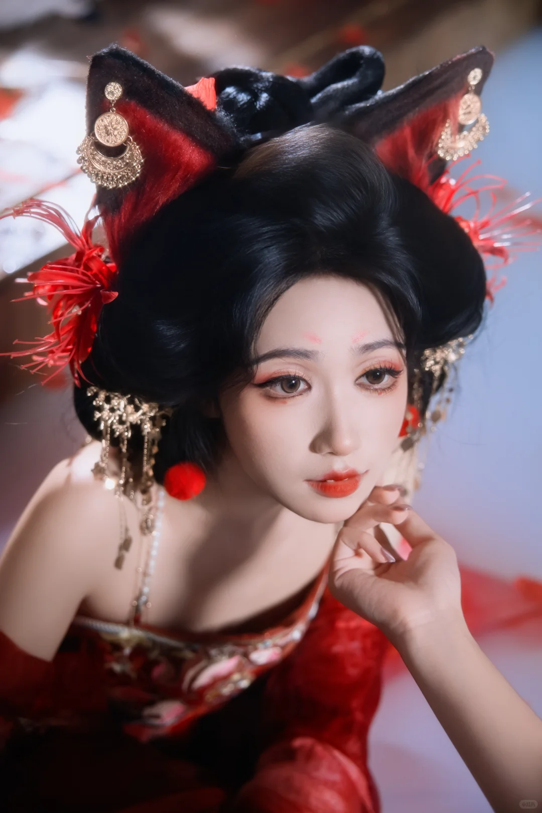 💦救命！谁懂啊！在水边拍到了封神妲己～