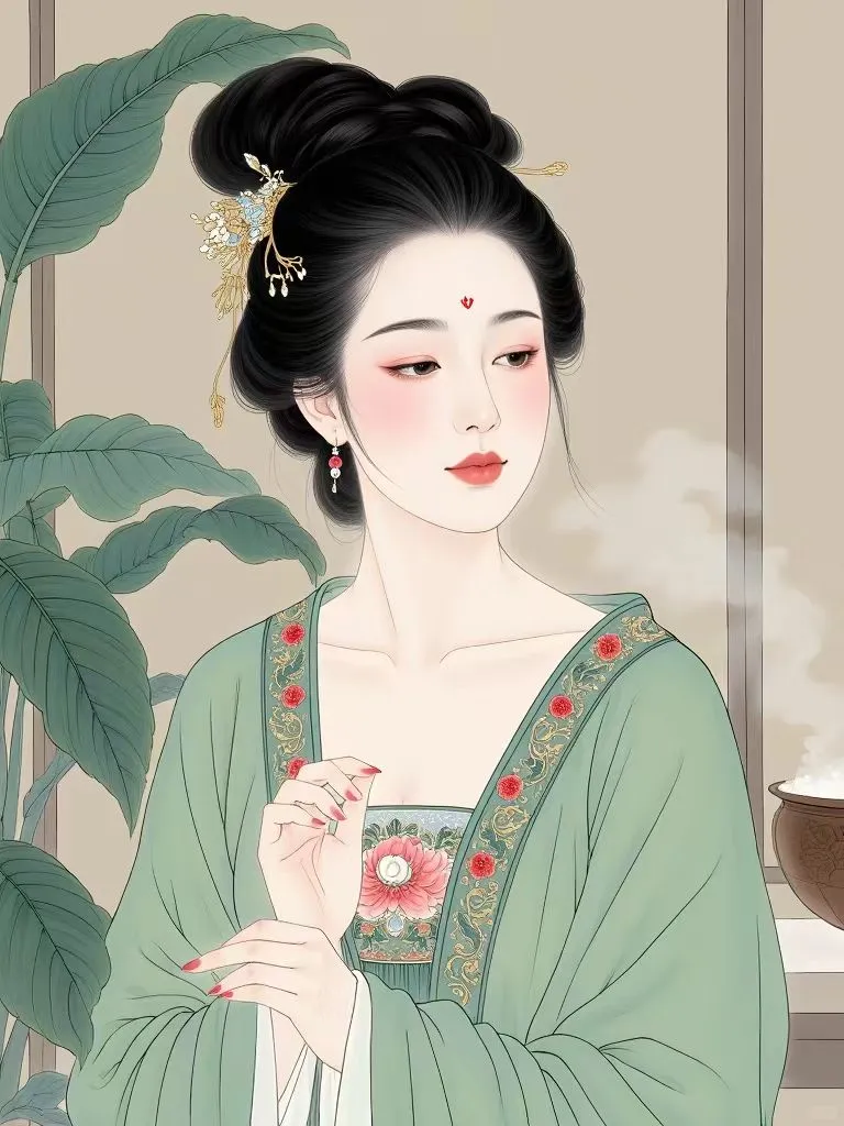 芙蓉帐暖度春宵……。