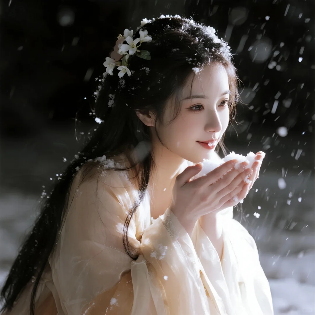 WeChat/古风清冷女生头像