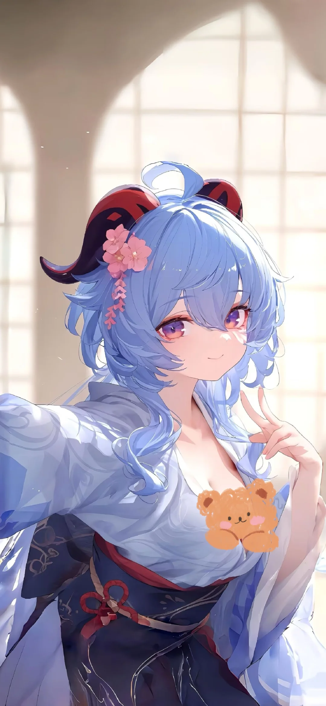夏日、沙滩、焰火、美少女丨椰羊甘雨！
