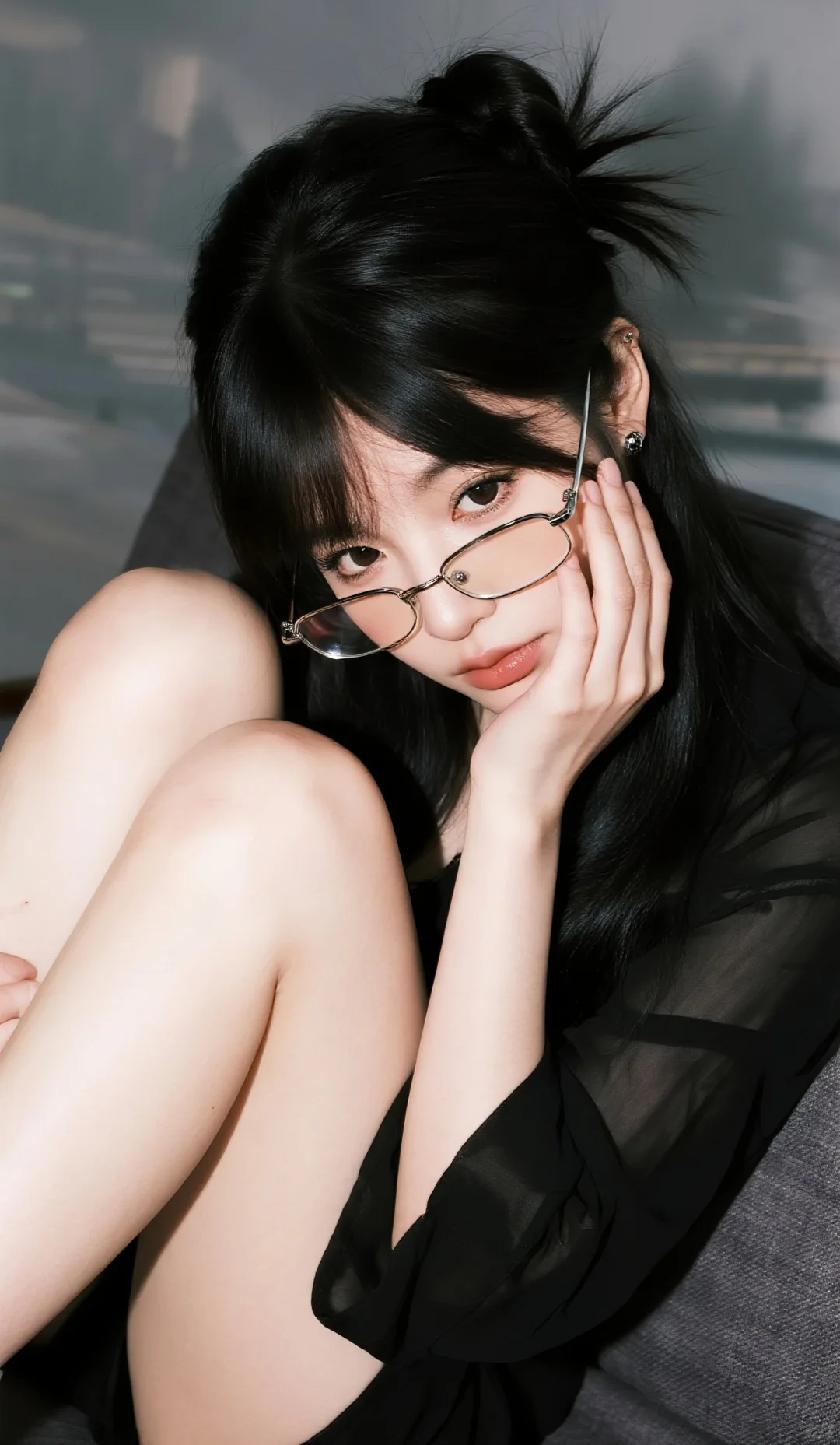 清冷氛围感美人，每一帧都戳中审美心巴✨