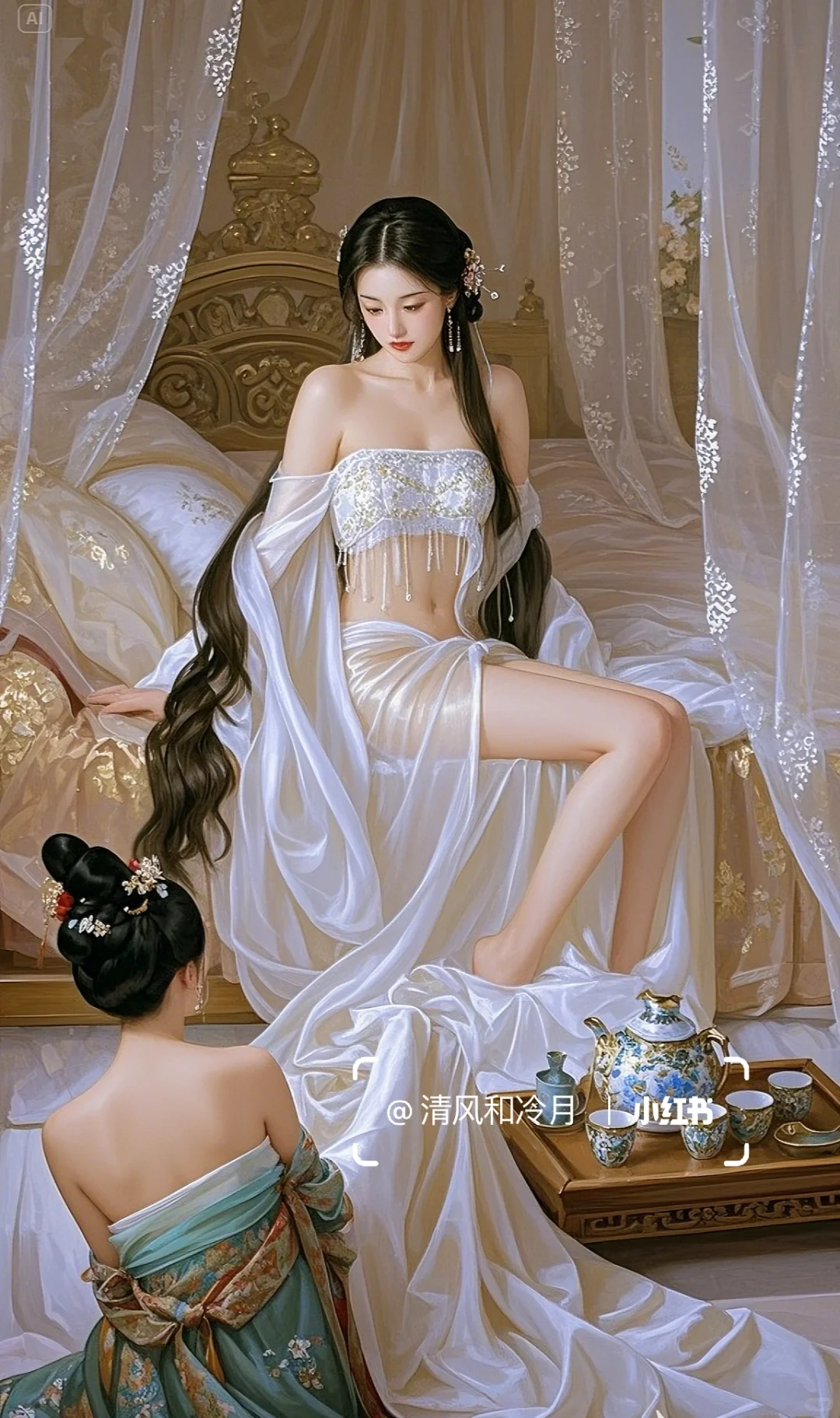 独坐黄昏谁是伴，紫薇花对紫薇郎。