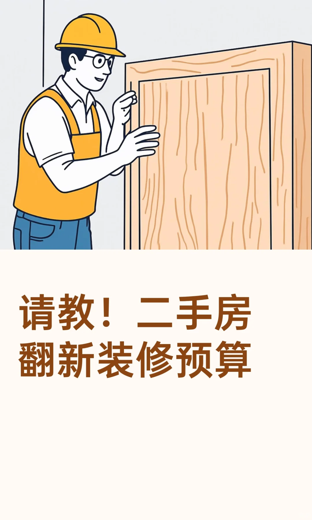 请教！二手房翻新装修预算