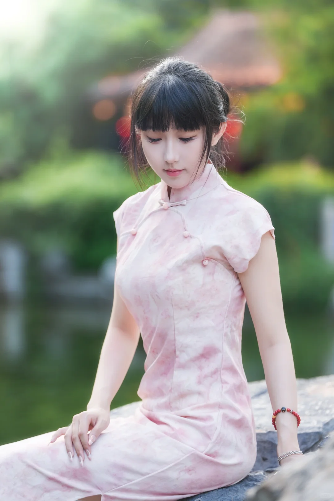新中式旗袍写真，太美了～