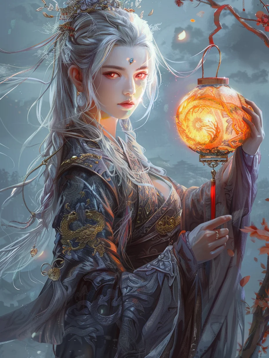 AI终于学会画中国风萌妹了！