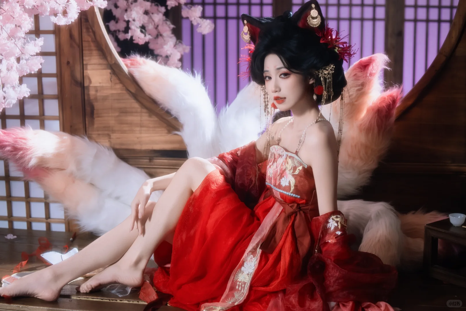 💦救命！谁懂啊！在水边拍到了封神妲己～