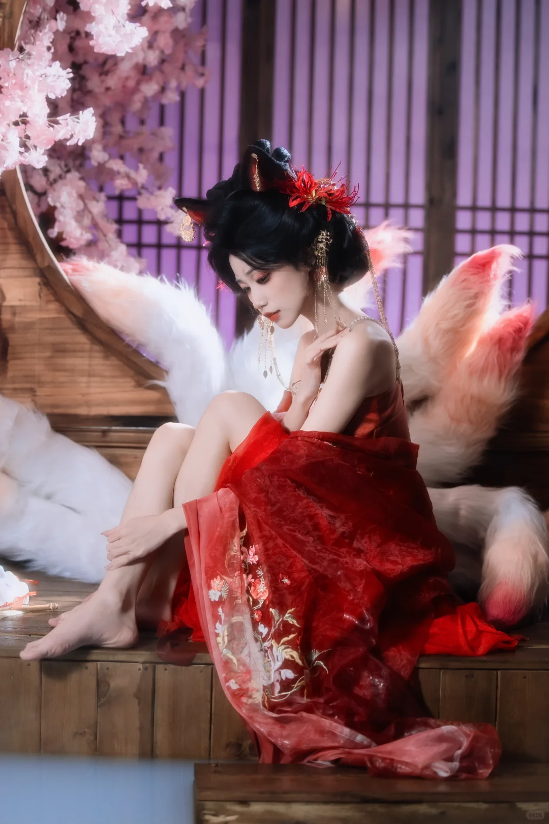 💦救命！谁懂啊！在水边拍到了封神妲己～