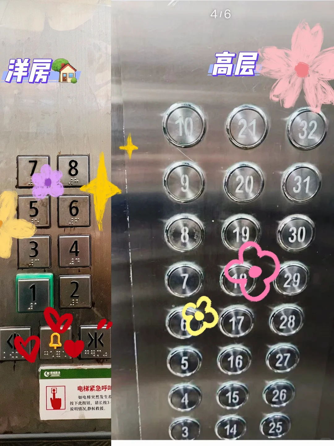 🛗 血泪总结！住32层高楼 vs 8层洋房