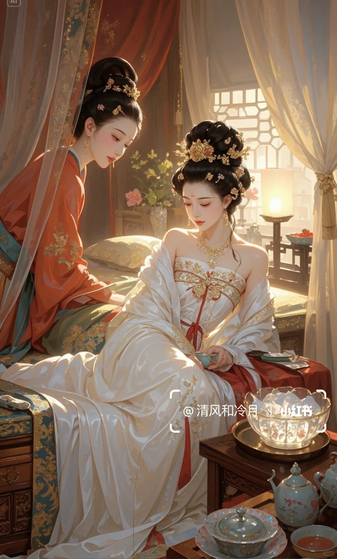 独坐黄昏谁是伴，紫薇花对紫薇郎。