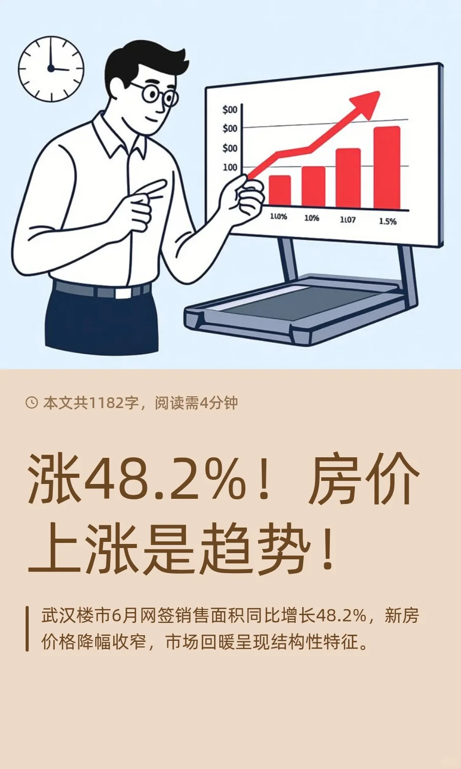 涨48.2%！房价上涨是趋势！