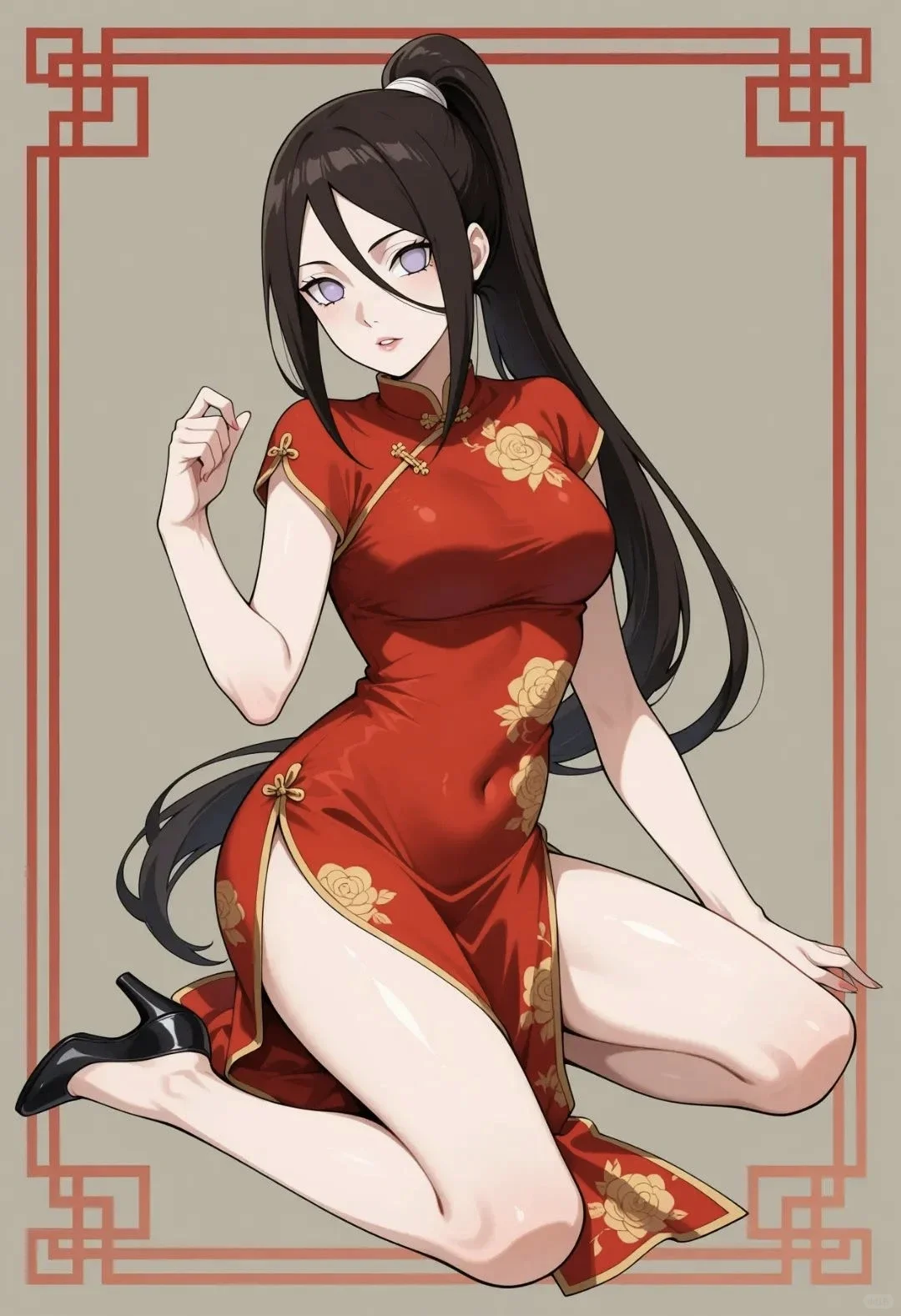 火影女团旗袍系列📱
