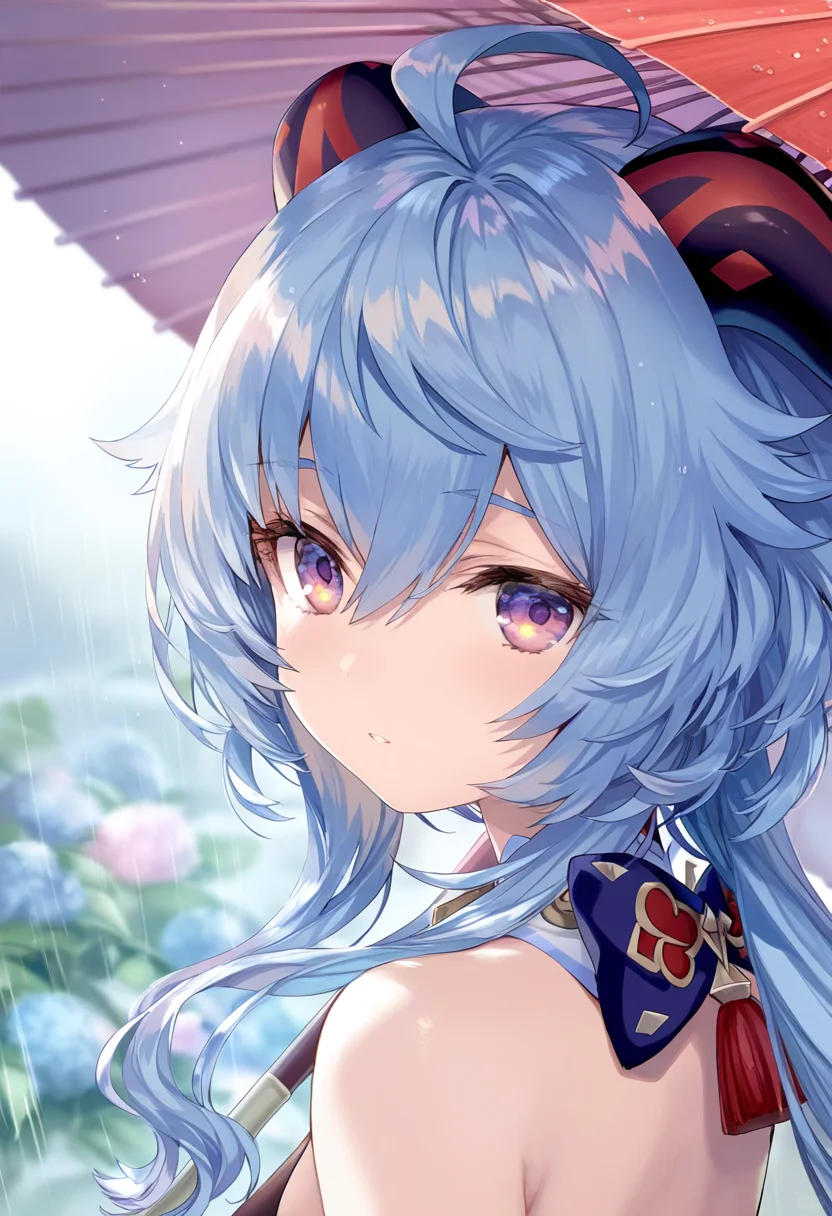 夏日、沙滩、焰火、美少女丨椰羊甘雨！