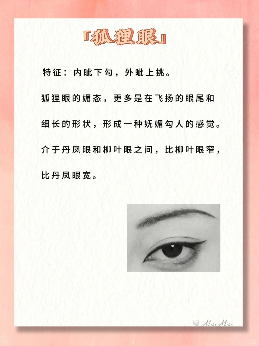 小说常见的11种眼睛类型🔥图解❗写作素材