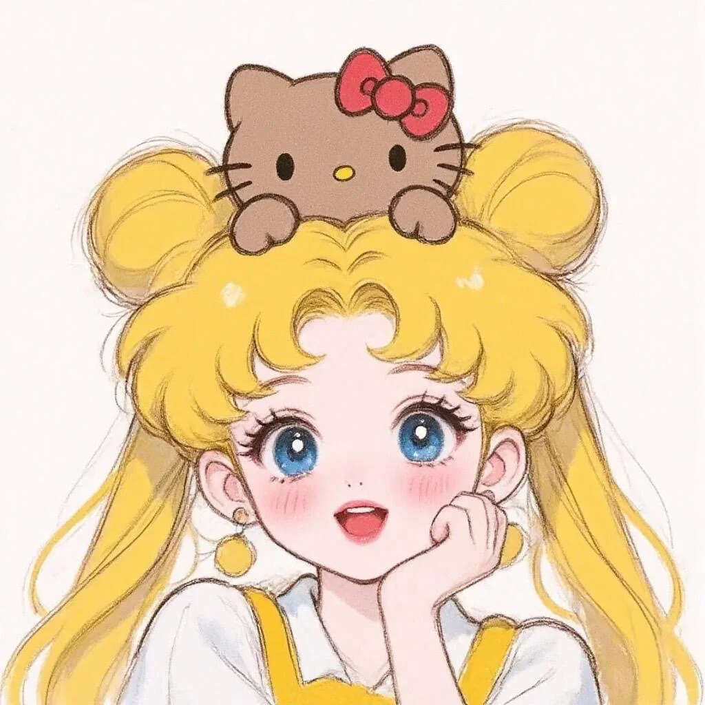 当我换了新头像^_^