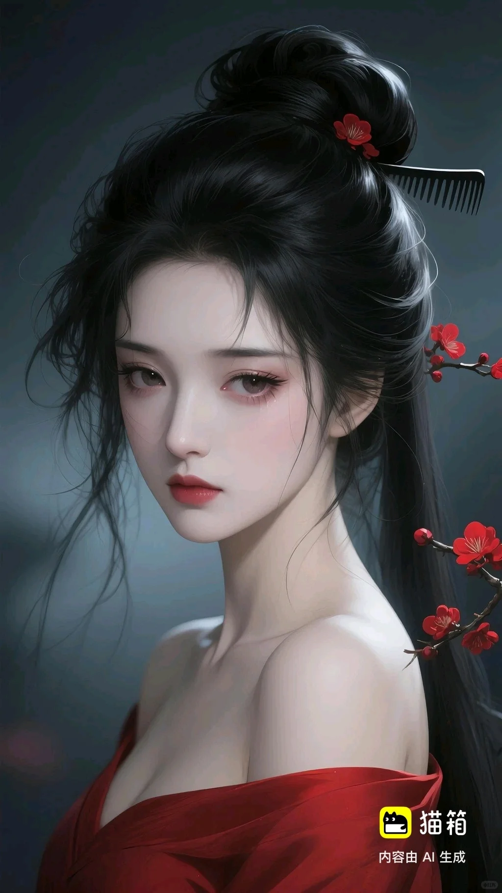 猫箱｜红梅
