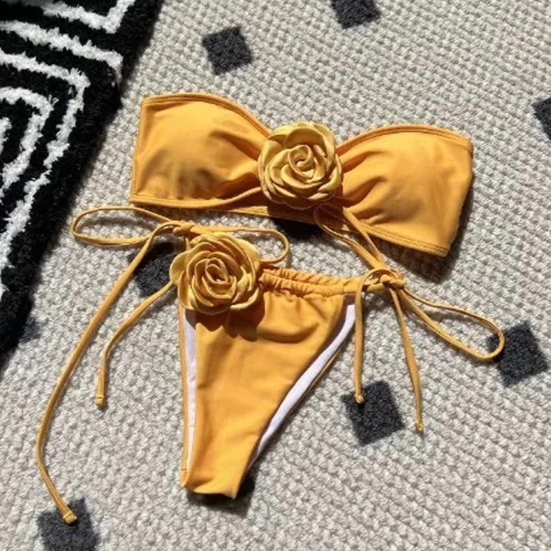 分体比基尼+针织裙，海岛度假颜值担当💖