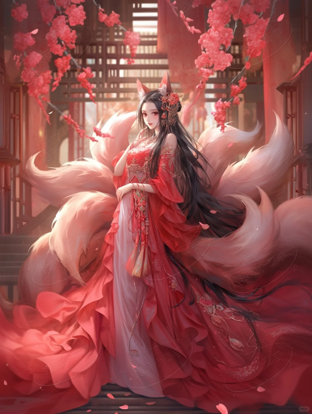 妖艳九尾狐 福来祥瑞✨|💰🌸统统来6图