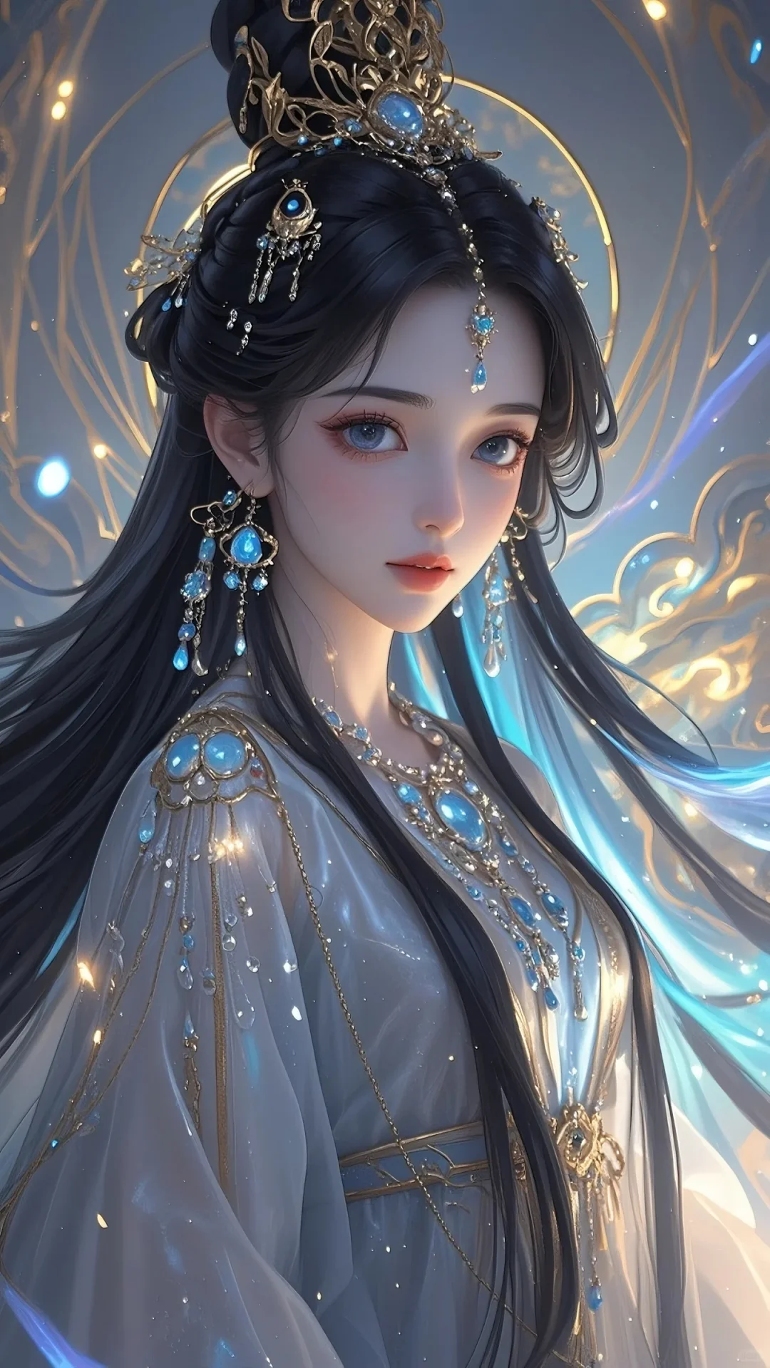 娇艳的容颜，高贵优雅