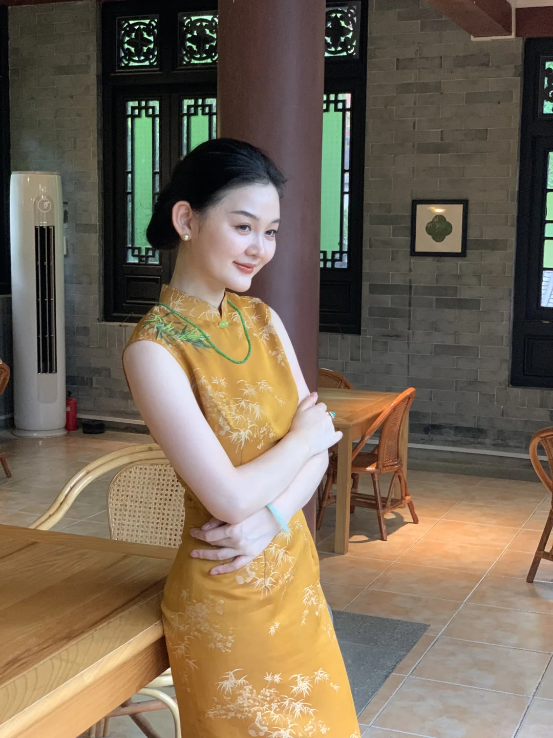 入秋的第一款旗袍 爱惨了