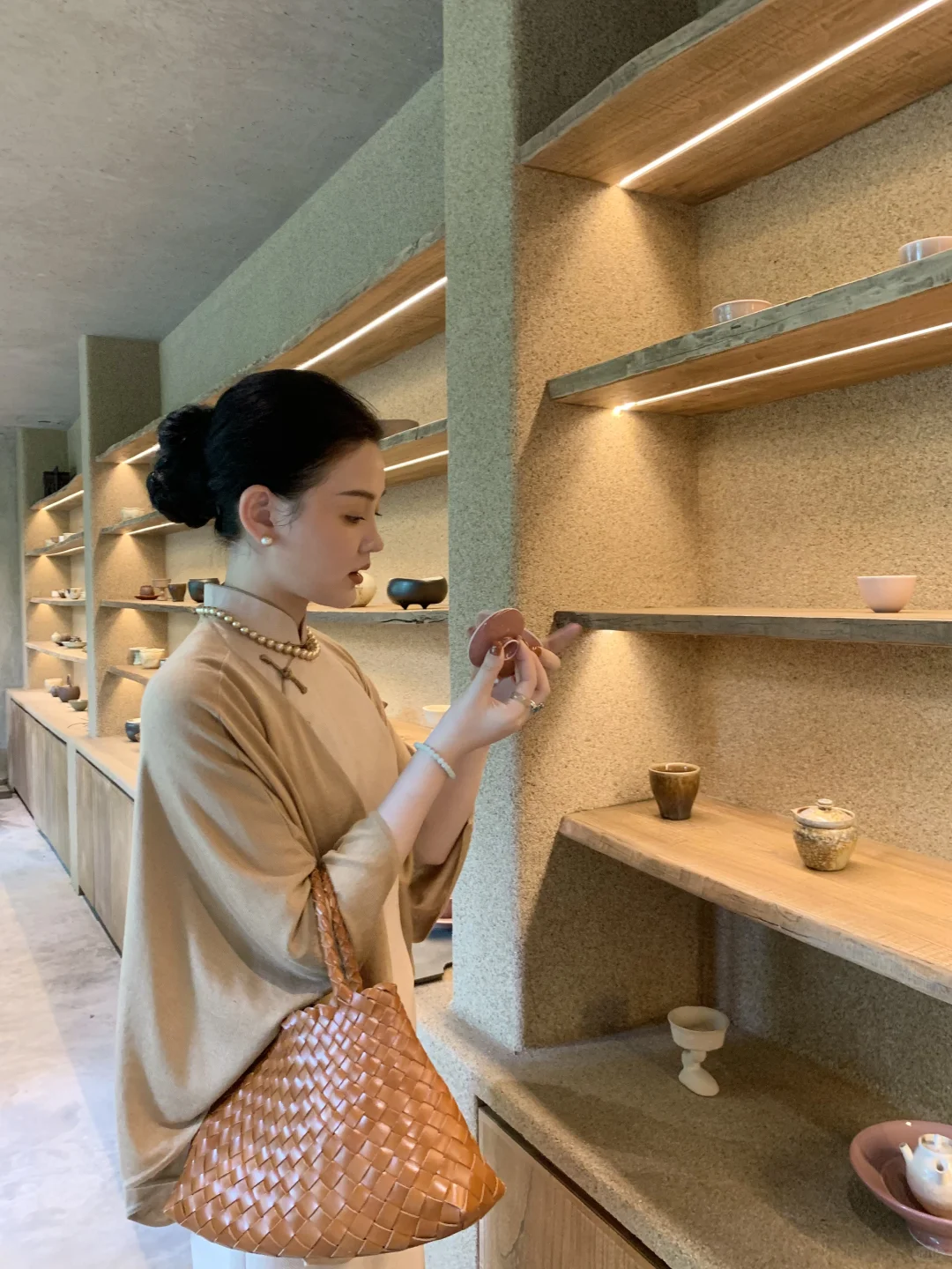 仿佛穿了林徽因的旗袍 🧐