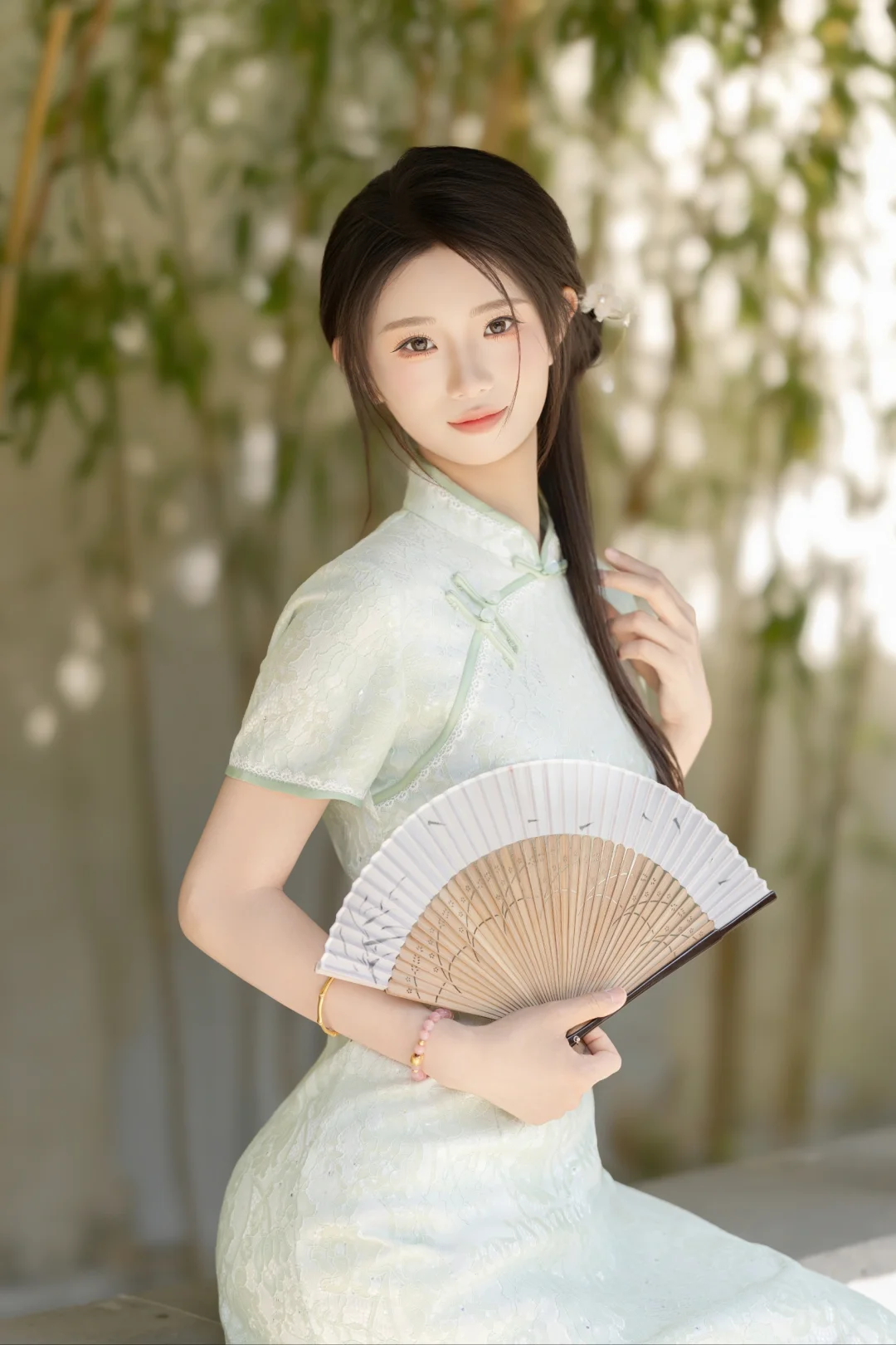 南京妆造|新中式旗袍🫧谁的白月光我不说