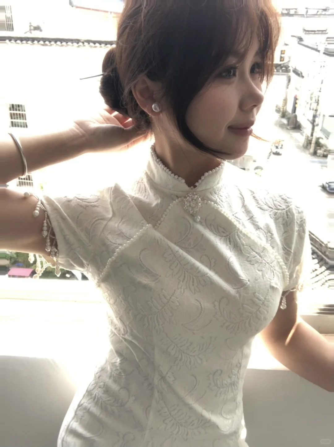 我愿称之为最适合古镇的衣服！！ 旗袍！！