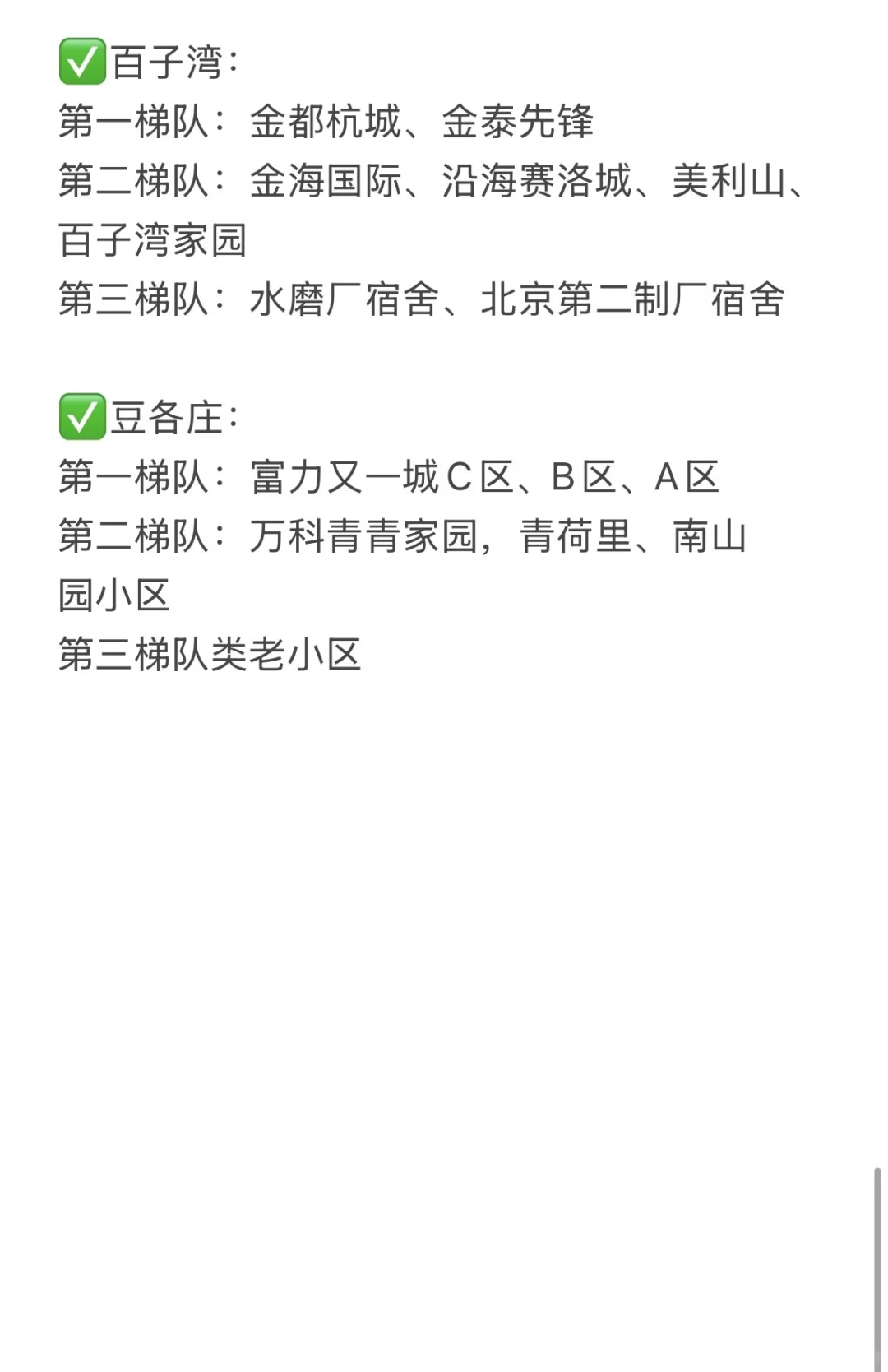 北京朝阳买房，认准梯队优先级！