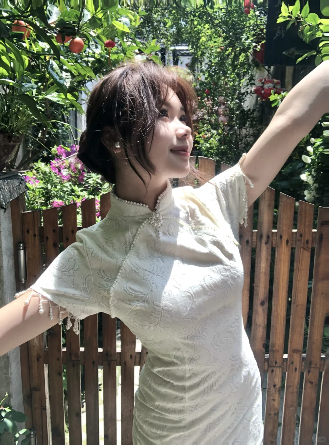 我愿称之为最适合古镇的衣服！！ 旗袍！！