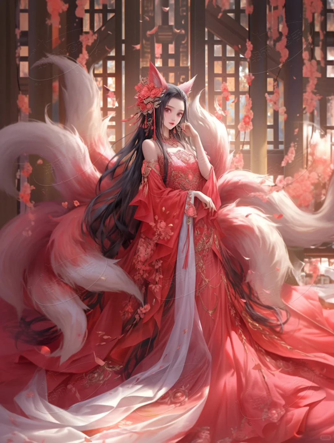 妖艳九尾狐 福来祥瑞✨|💰🌸统统来6图