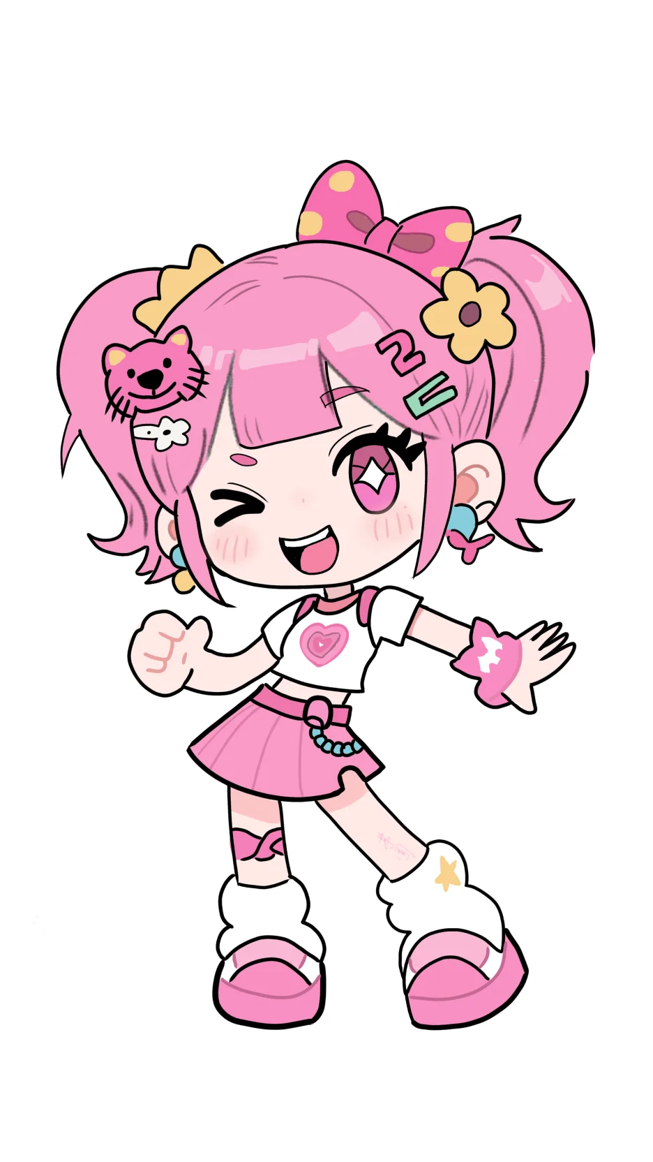 啊啊啊！好可爱的美少女！！！
