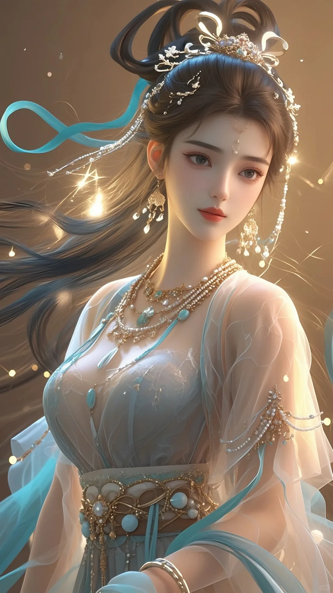 娇艳的容颜，高贵优雅