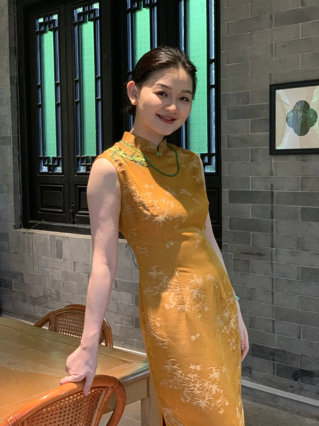 入秋的第一款旗袍 爱惨了