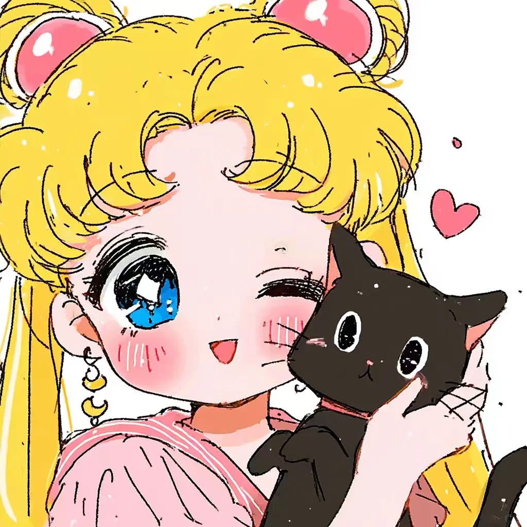 sailor moon 女生头像～