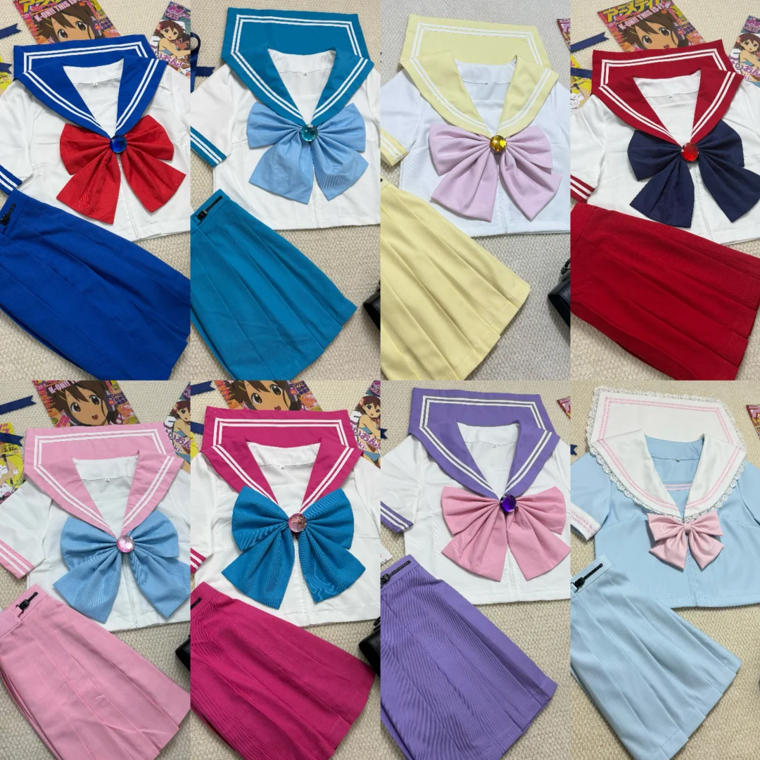 🌈Bodyline美少女战士镶钻大蝴蝶结水手服🎀