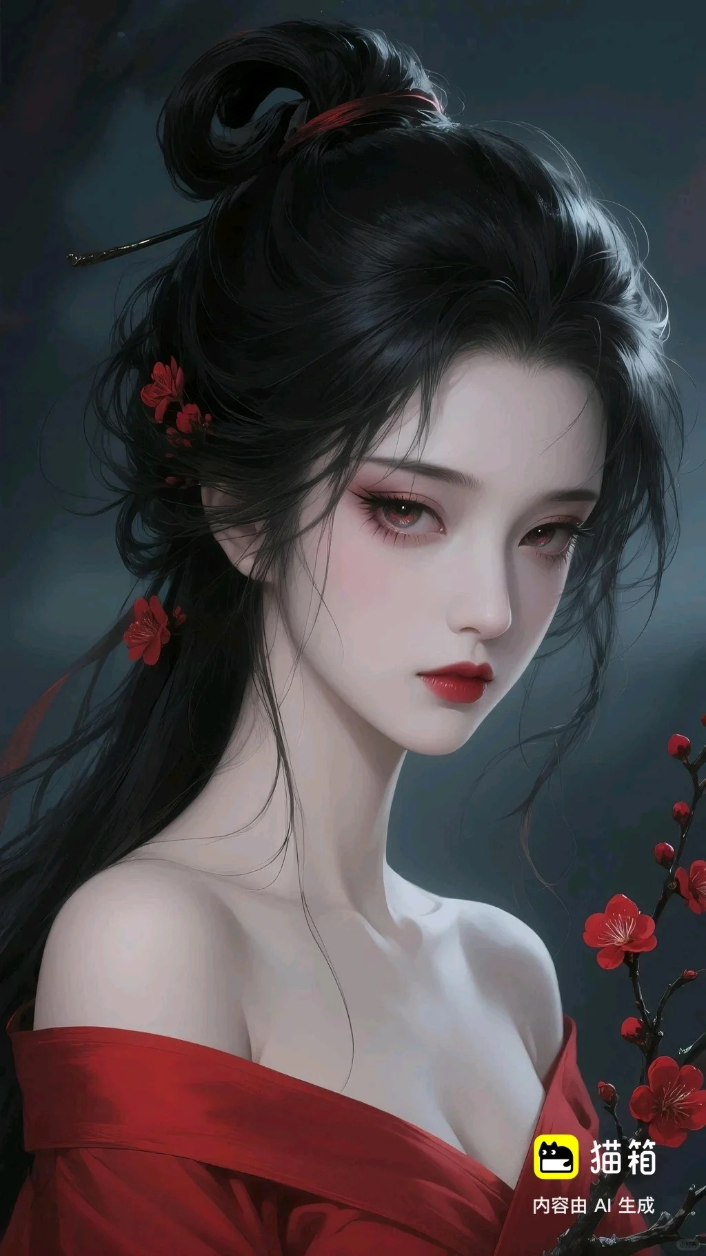 猫箱｜红梅