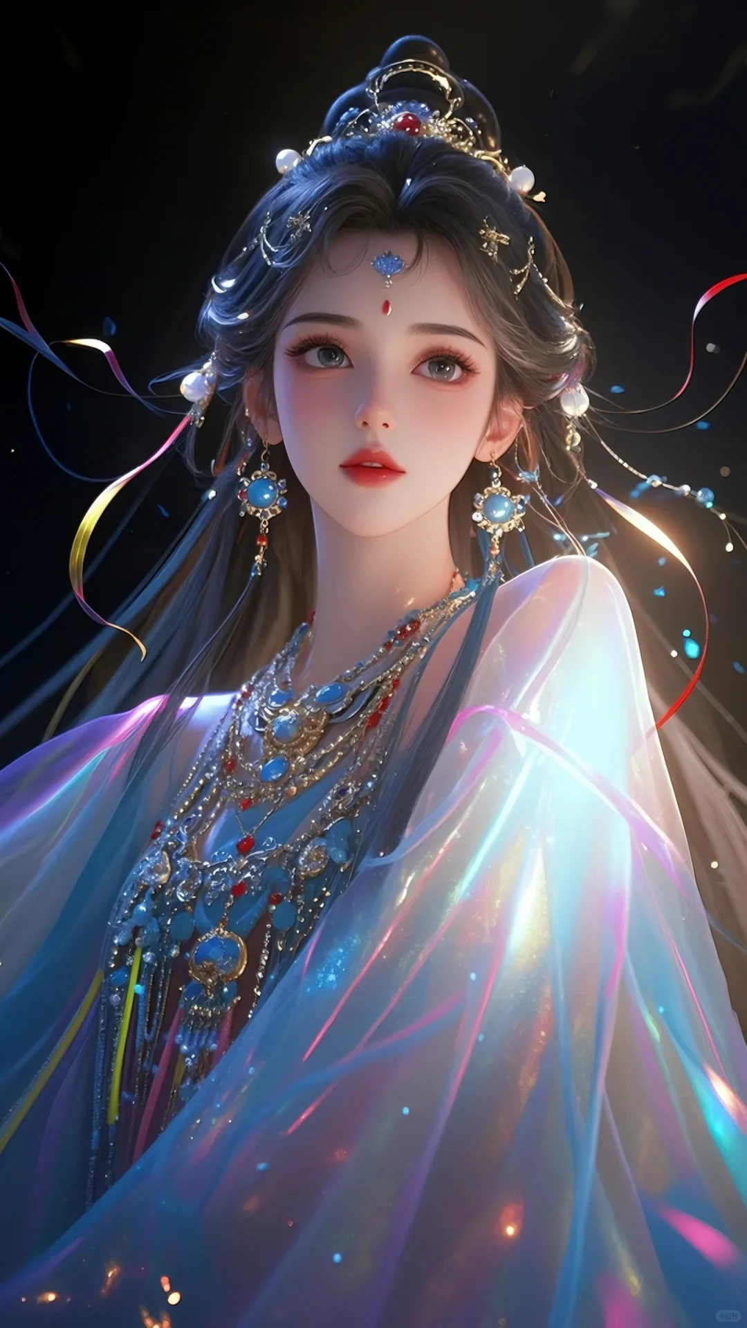 娇艳的容颜，高贵优雅