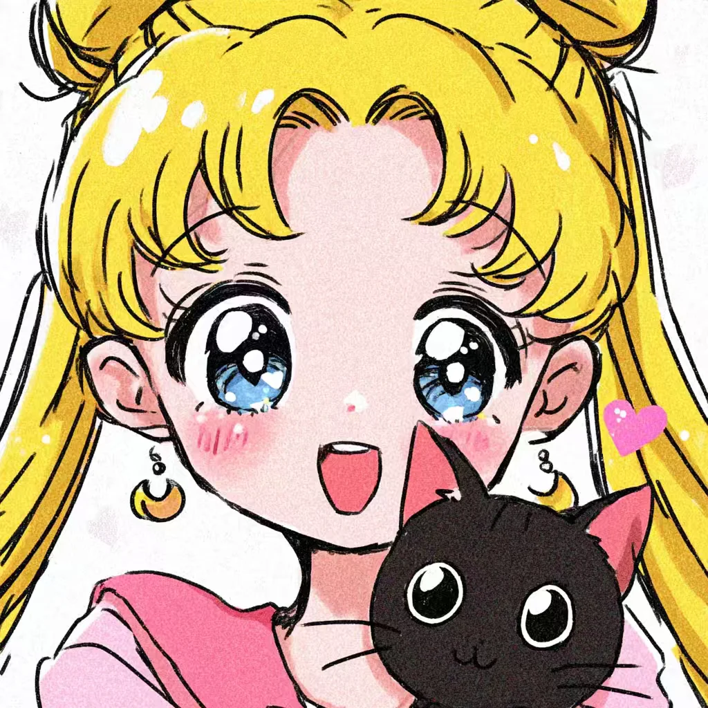 sailor moon 女生头像～